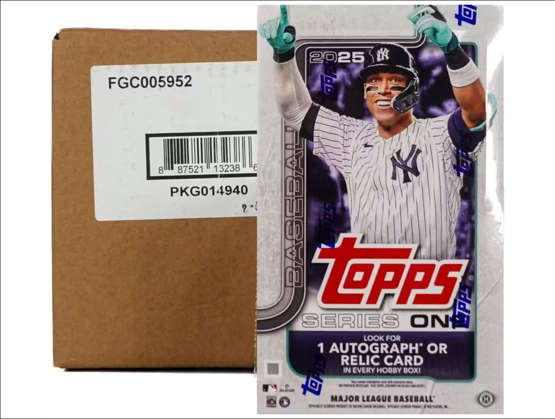 2025 Topps Series 1 Baseball Hobby 12-Box Case Break #1 - PICK YOUR TEAM