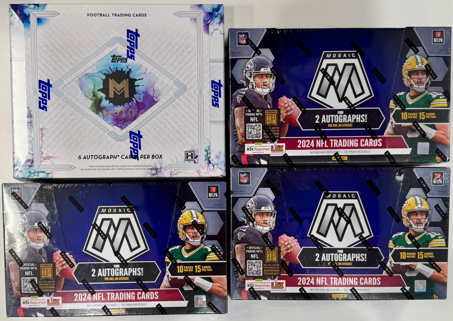 Mixer Break #11: 3x 2024 Mosaic Football Hobby // 1x 2023 Topps Motif Hobby - PICK YOUR TEAM