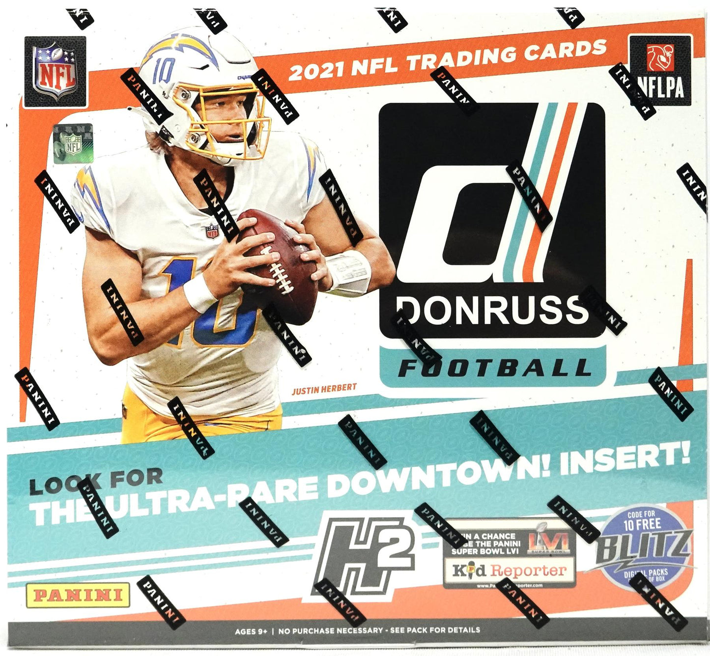 2021 Panini Donruss Football H2 Box