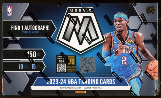 2023-24 Panini Mosaic Basketball Hobby Box