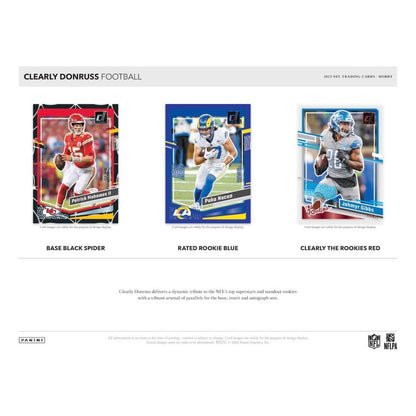 2023 Panini Clearly Donruss Football Hobby Box