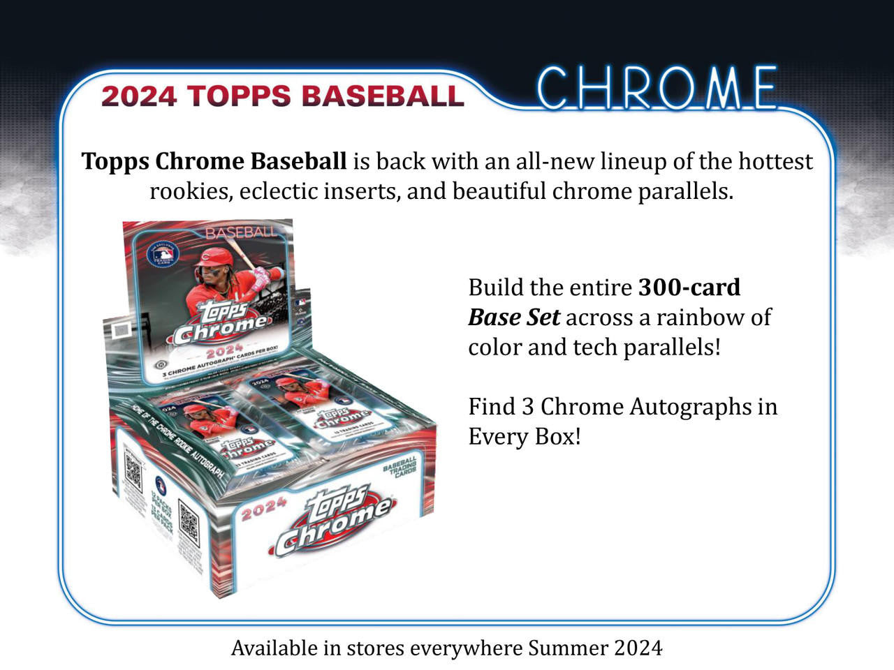 2024 Topps Chrome Baseball Jumbo 8 Box Case Break #1 - PICK YOUR TEAM