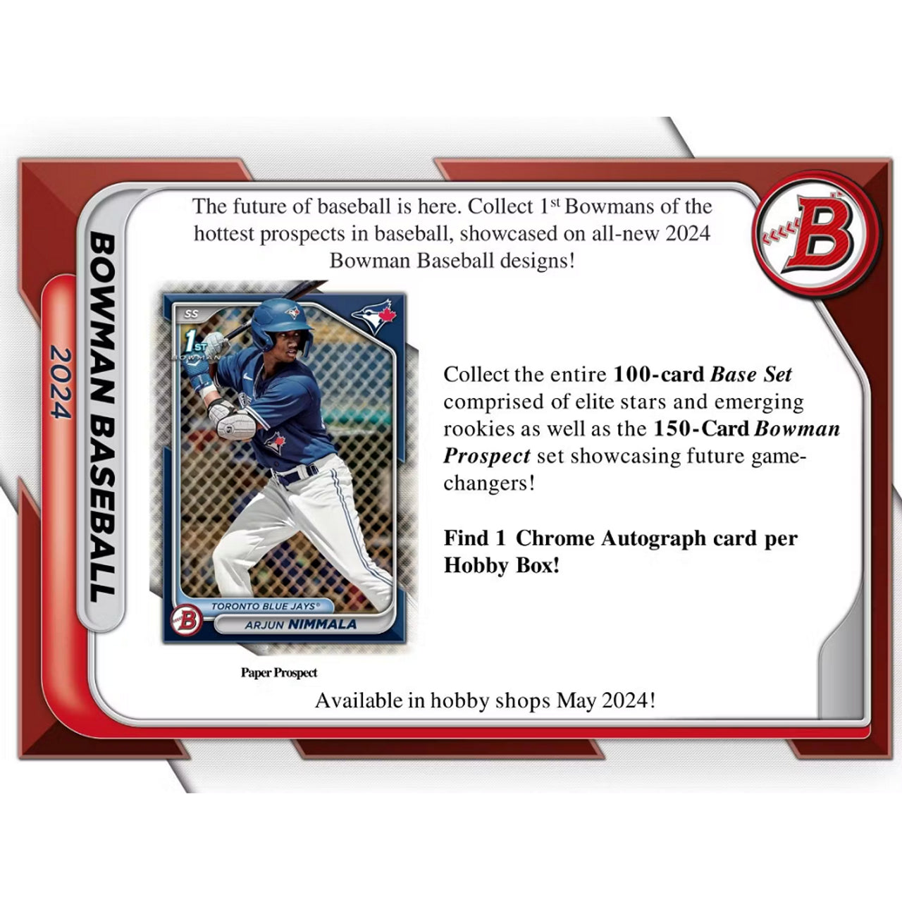 2024 Bowman Baseball Hobby Box