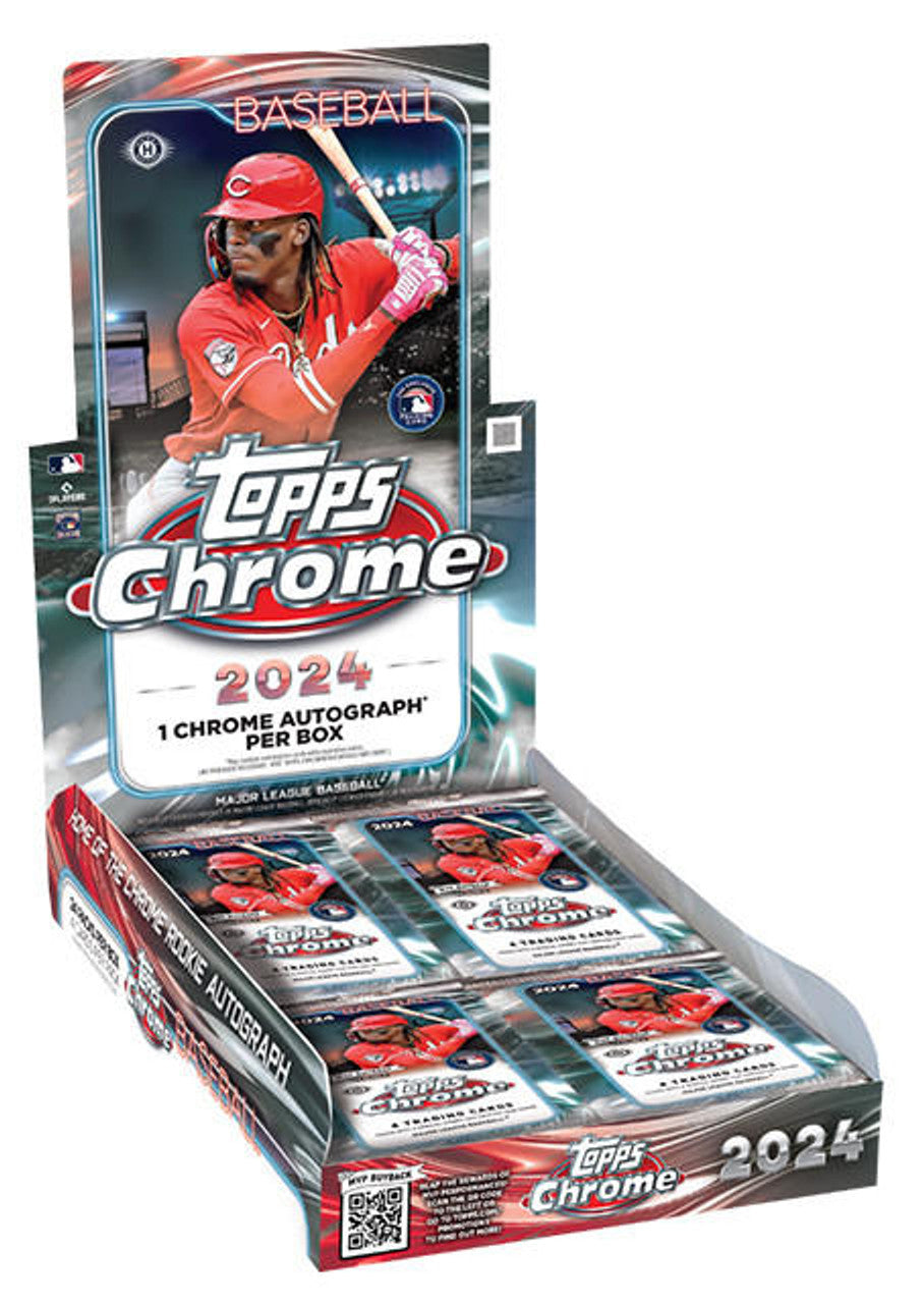 2024 Topps Chrome Baseball Hobby Box