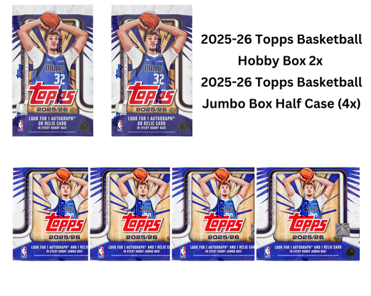 Mixer Break #50: 2x 2025-26 Topps Basketball Hobby / 4x 2025-26 Topps Basketball Jumbo (Half Case) Break - PICK YOUR TEAM