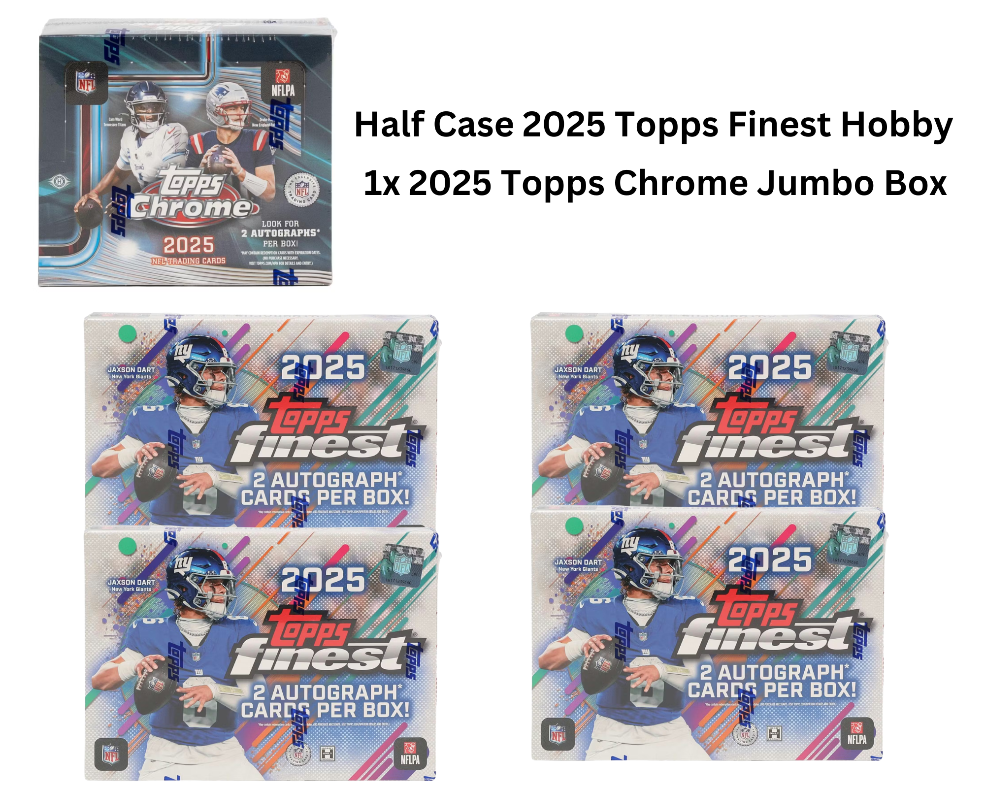 Mixer Break #71: Half Case 2025 Topps Finest Hobby / 1x 2025 Topps