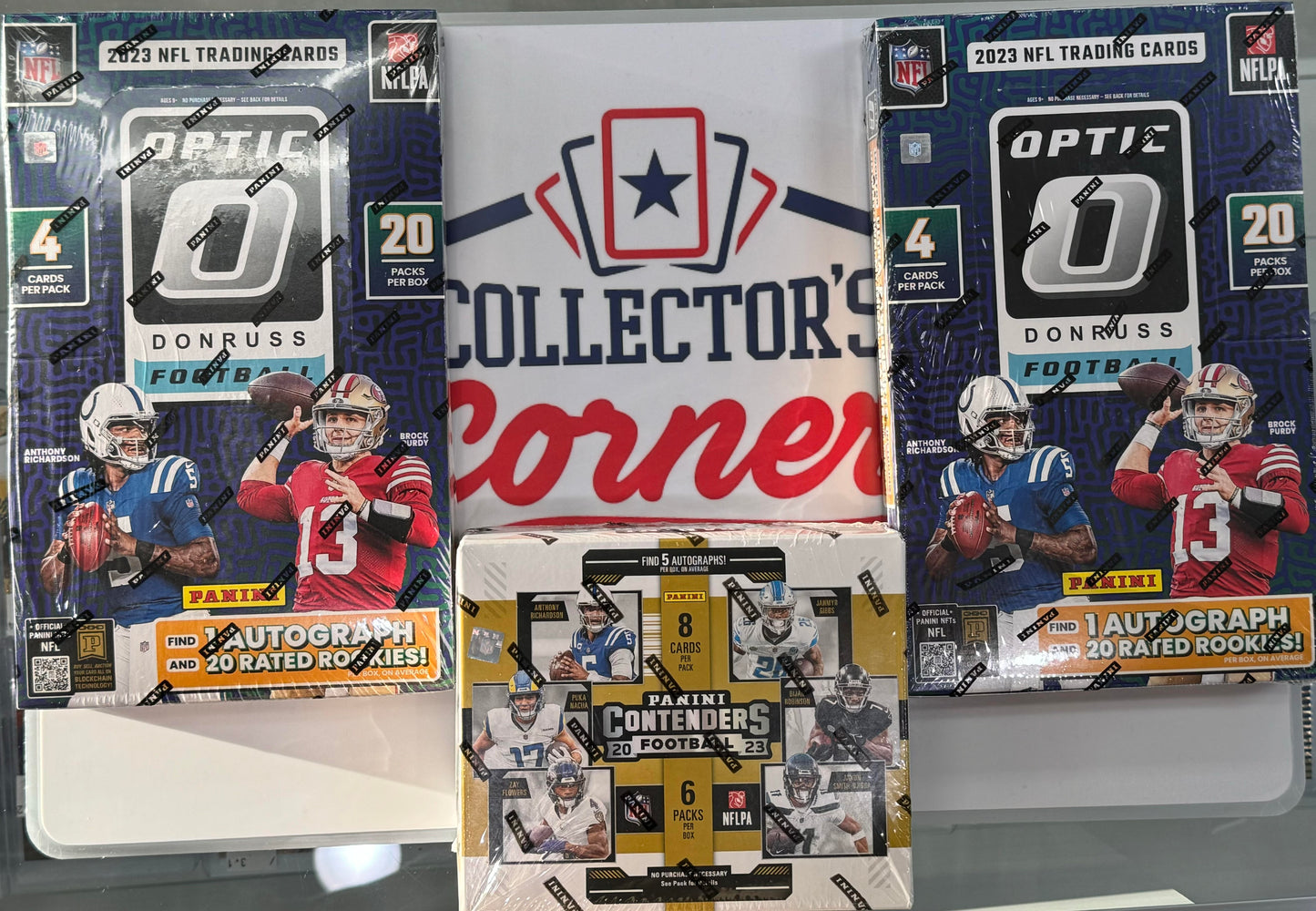 Mixer Break: 2023 2x Optic Hobby + Contenders Football Hobby - PICK YOUR TEAM