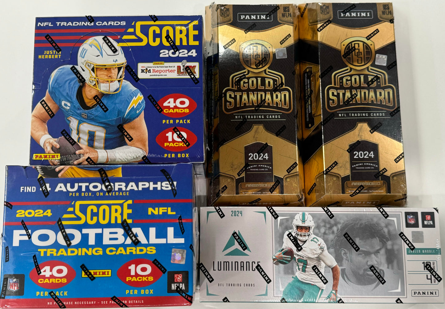 Mixer Break #4: 2024 1x Luminance Hobby / 2x 2024 Gold Standard Hobby / 2x 2024 Score Hobby Box Break - PICK YOUR TEAM